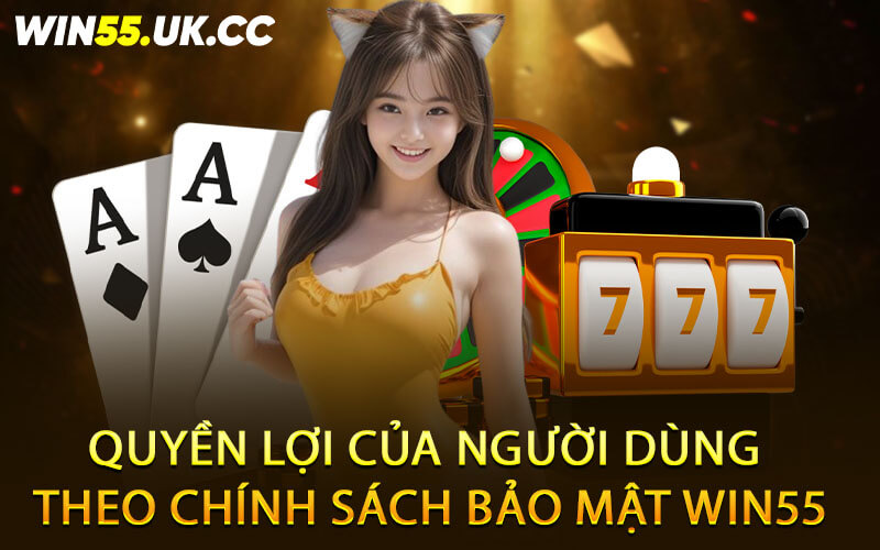 Quyền lợi của người dùng theo chính sách bảo mật Win55